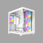 ATX Mid Tower Gaming CasingAntec C5 White ARGB
