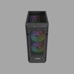 GAMDIAS AURA GC7 Black ARGB Mesh Mid Tower ATX Case