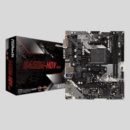 ASRock B450M-HDV R4.0 AMD Motherboard