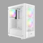 GAMDIAS AURA GC6 White ARGB Mesh Mid Tower ATX Case