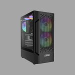 GAMDIAS AURA GC7 White RGB Mesh Mid Tower ATX Case