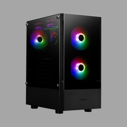 GAMDIAS TALOS E3 Black ARGB Mid Tower ATX Case