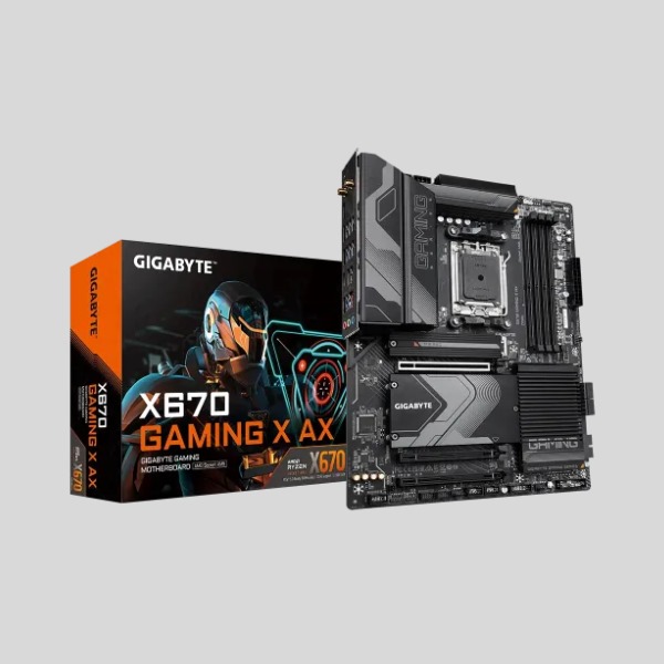 GIGABYTE X670 GAMING X AX GIGABYTE X670 GAMING X AX DDR5 AMD AM5 ATX Motherboard