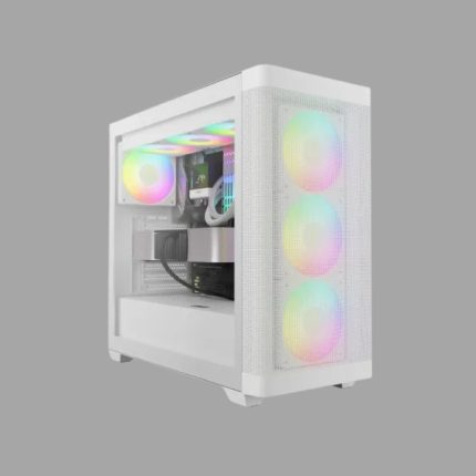 Gamdias ATHENA M3 WH ARGB E-ATX Mid-Tower Gaming Casing