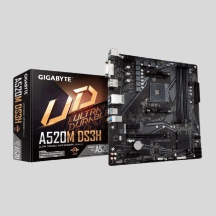 Gigabyte A520M DS3H Micro-ATX AMD AM4 Motherboard