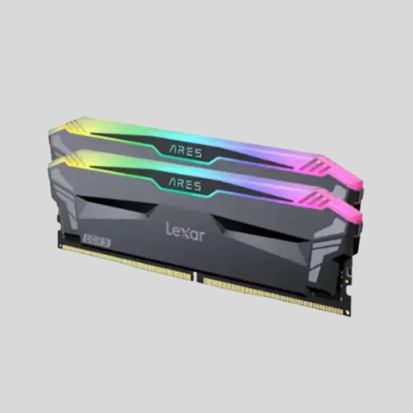 Lexar ARES 32GB (16x2) Lexar ARES 32GB (16x2) 6000Mhz DDR5 RGB Gaming Desktop RAM