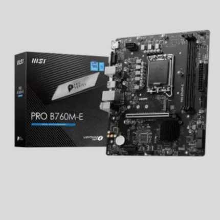 MSI PRO B760M-E DDR5 m-ATX Motherboard