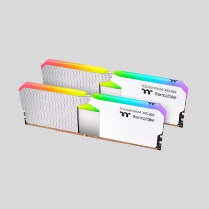 Thermaltake TOUGHRAM XG RGB 32GB (16GB X2) DDR4 3600MHz Desktop Ram (White)