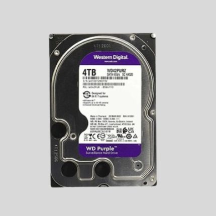 Western Digital Purple 4TB 3.5 Inch SATA Surveillance HDD