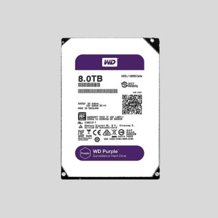 Western Digital WD82PURX Purple 8TB Surveillance Hard Disk Drive