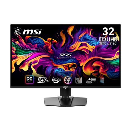 MSI MAG 321UPX QD-OLED 32-Inch USB-C Gaming Monitor