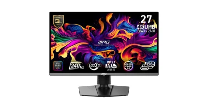MSI MPG 272URX QD-OLED UHD 240 Hz Gaming Monitor