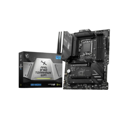 MSI MAG B760 TOMAHAWK (Wi-Fi 6E) DDR5 Gaming Motherboard