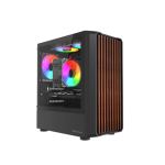 MaxGreen 315 Wood M-ATX Mid-Tower Gaming Case