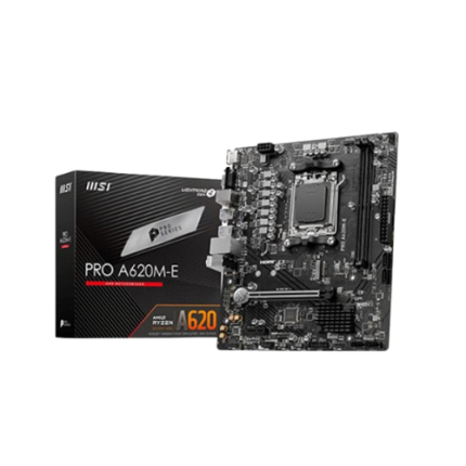 The MSI PRO A620M-B AM5 mATX Motherboard