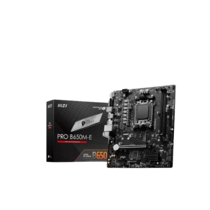MSI PRO B650M-E AM5 mATX Motherboard