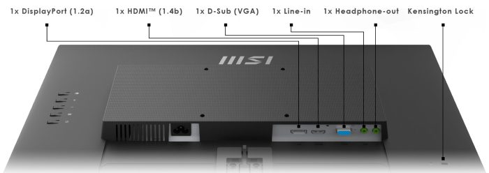  MSI Pro MP242A E2 is a 23.8-inch monitor - Image 3