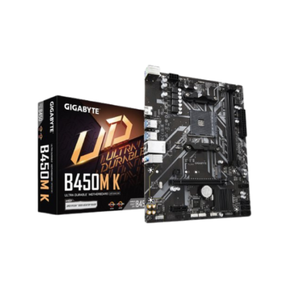 GIGABYTE B450M K AMD AM4 Micro ATX Motherboard