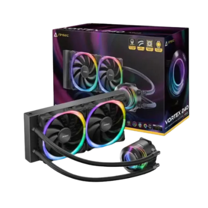 Antec Vortex 240 ARGB All-in-One Liquid CPU Cooler