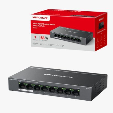 Mercusys MS108GP 8-Port PoE Gigabit Desktop Switch