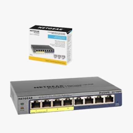 Netgear GS108E 8-Port Gigabit Plus Managed Desktop Switch