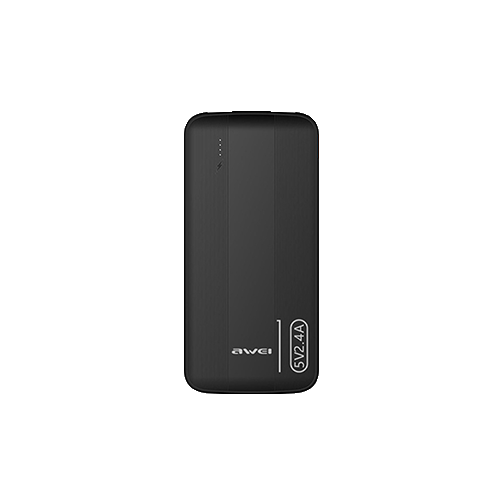 173337467211.Awei P20K 10000mAh Powerbank 2.4A Slim PowerBank Dual Output Awei P20K 10000mah Power Bank