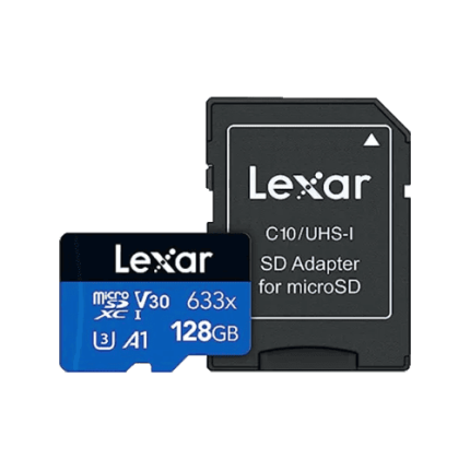 Lexar 633x 128GB MicroSDXC UHS-I Memory Card
