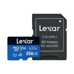 Lexar 633x 256GB MicroSDXC UHS-I Memory Card