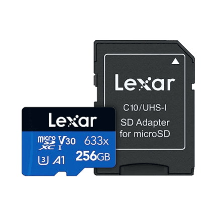 Lexar 633x 256GB MicroSDXC UHS-I Memory Card