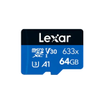 Lexar High-Performance 633x 64GB MicroSDXC UHS-I Memory Card