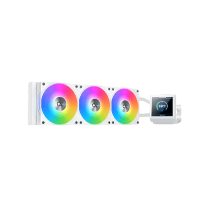 Xigmatek Connect 360 Arctic ARGB CPU Cooler White AIO Display