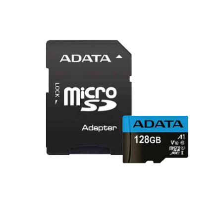 Adata 128GB Micro SD Class-10 Memory Card With Adapter