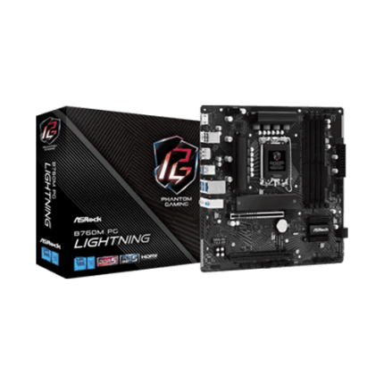 ASRock B760M PG Lightning DDR5 Micro ATX Motherboard