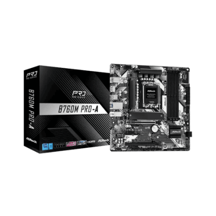 ASRock B760M Pro-A DDR5 Micro ATX Motherboard