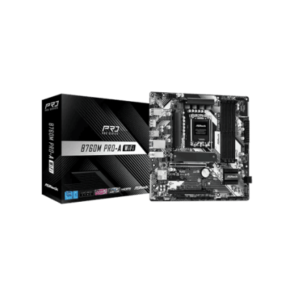 ASRock B760M Pro-A WiFi DDR5 Micro ATX Motherboard