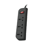 Belkin F9E300ZB 3-Socket Surge Protector 1.5M Power Strip
