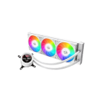 Redragon CCW1017 360mm AIO White Liquid CPU Cooler Display