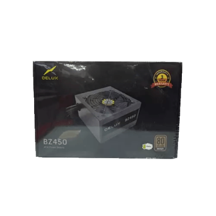 DELUX BZ450 ATX 80 PLUS BRONZE POWER SUPPLY