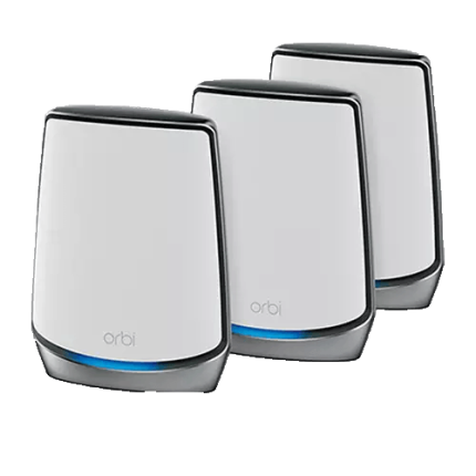 Netgear ORBI RBK853 AX6000 Tri-Band Mesh Router (3-Pack)