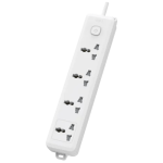 Deli CT704 2 Pin 4 Port 5 Meter Power Strip
