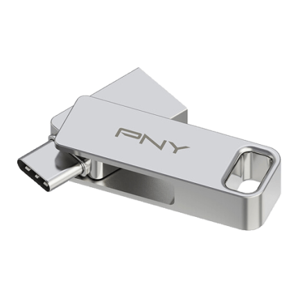 PNY DUO LINK 64GB USB 3.2 Type-C Dual Flash Drive