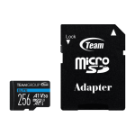Team ELITE A1 256GB U3 Micro SDXC UHS-I V30 Memory Card