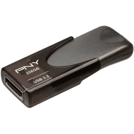 PNY Elite Turbo Attache 4 256GB USB 3.2 Flash Drive