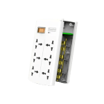 Huntkey SZM804 Eight Port Surge Protection Power Strip - Image 2