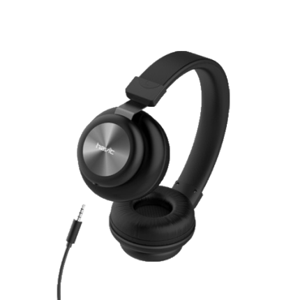 Havit H2263D 3.5mm Metal Decoration Single Port Headphone