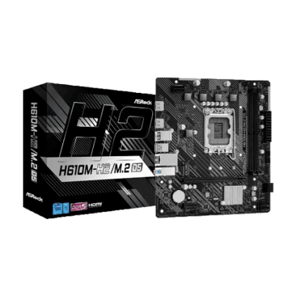 ASRock H610M-H2/M.2 DDR5 mATX Motherboard