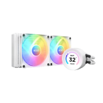 NZXT Kraken Elite 240 RGB White AIO Liquid CPU Cooler LCD