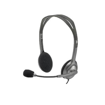 Logitech H110 STEREO Headset (Two port)