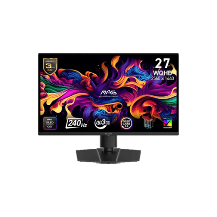 MSI MAG 273QP QD-OLED X24 26.5" 2K WQHD 240Hz Gaming Monitor