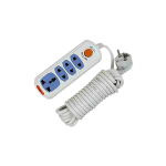 Many MTS-201 4-Port Power Strip 5M (3x 2Pin, 1x 3Pin)